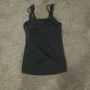 Black lululemon tank